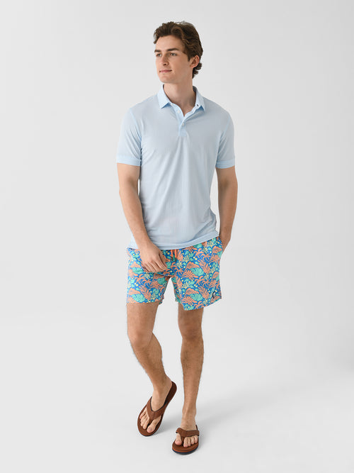 Tom & Teddy Men's Botanical Swim Trunk