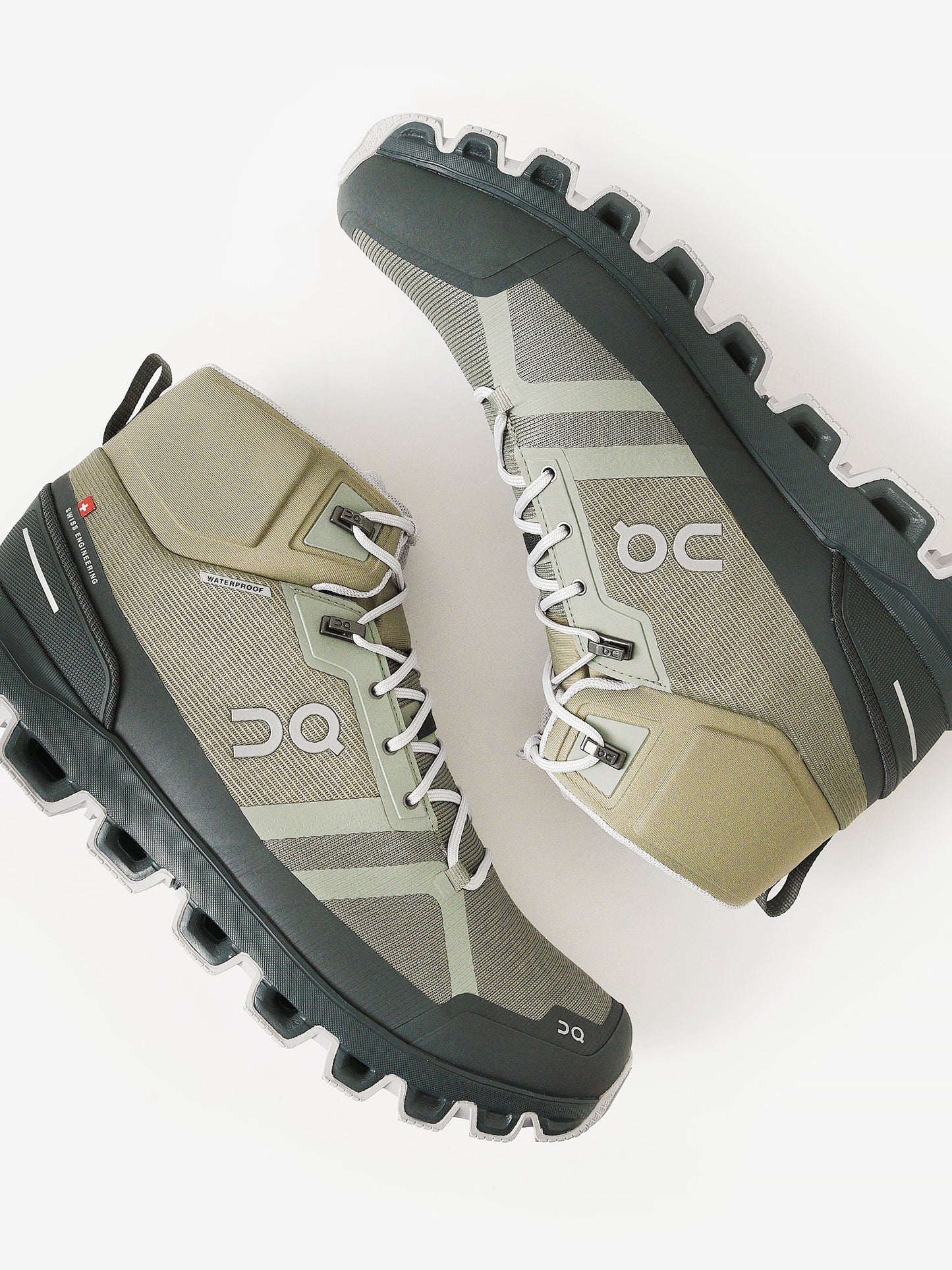 On Men's Cloudrock Waterproof Hiking Shoe Saint Bernard