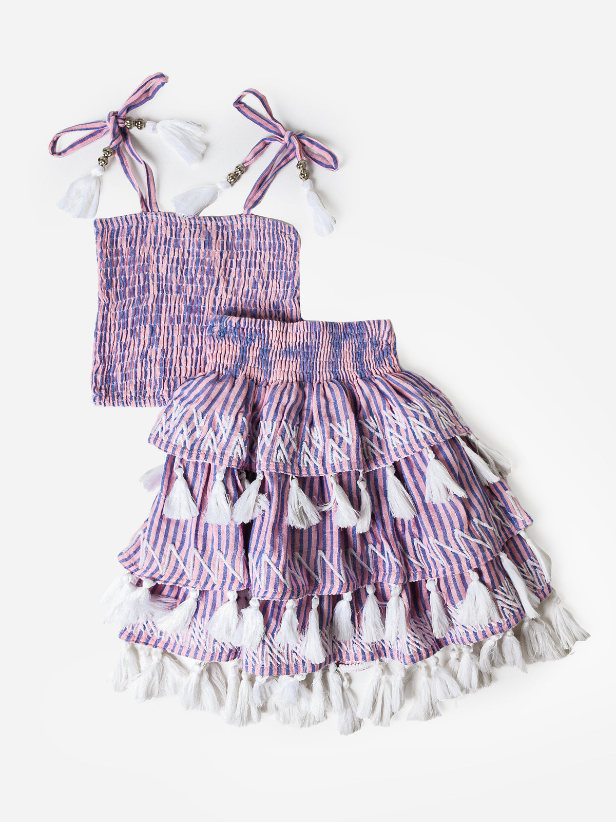 Mer St Barth Girls' Louisa Set - Saint Bernard