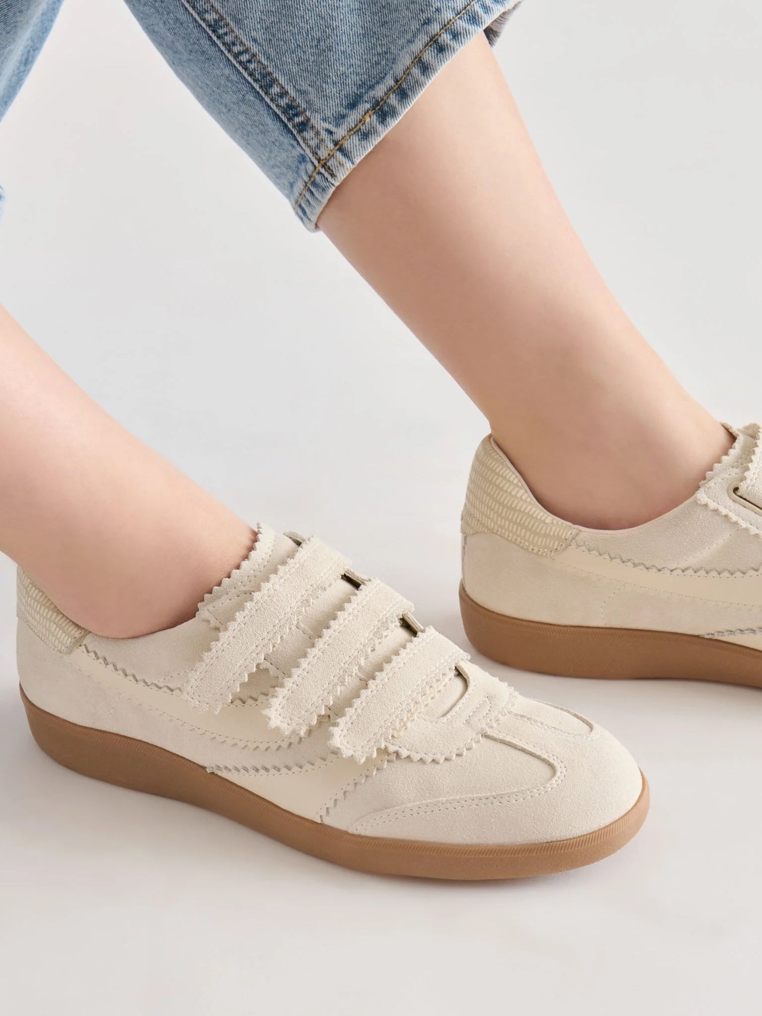 Dolce Vita Women's Merit Velcro Sneaker - Saint Bernard
