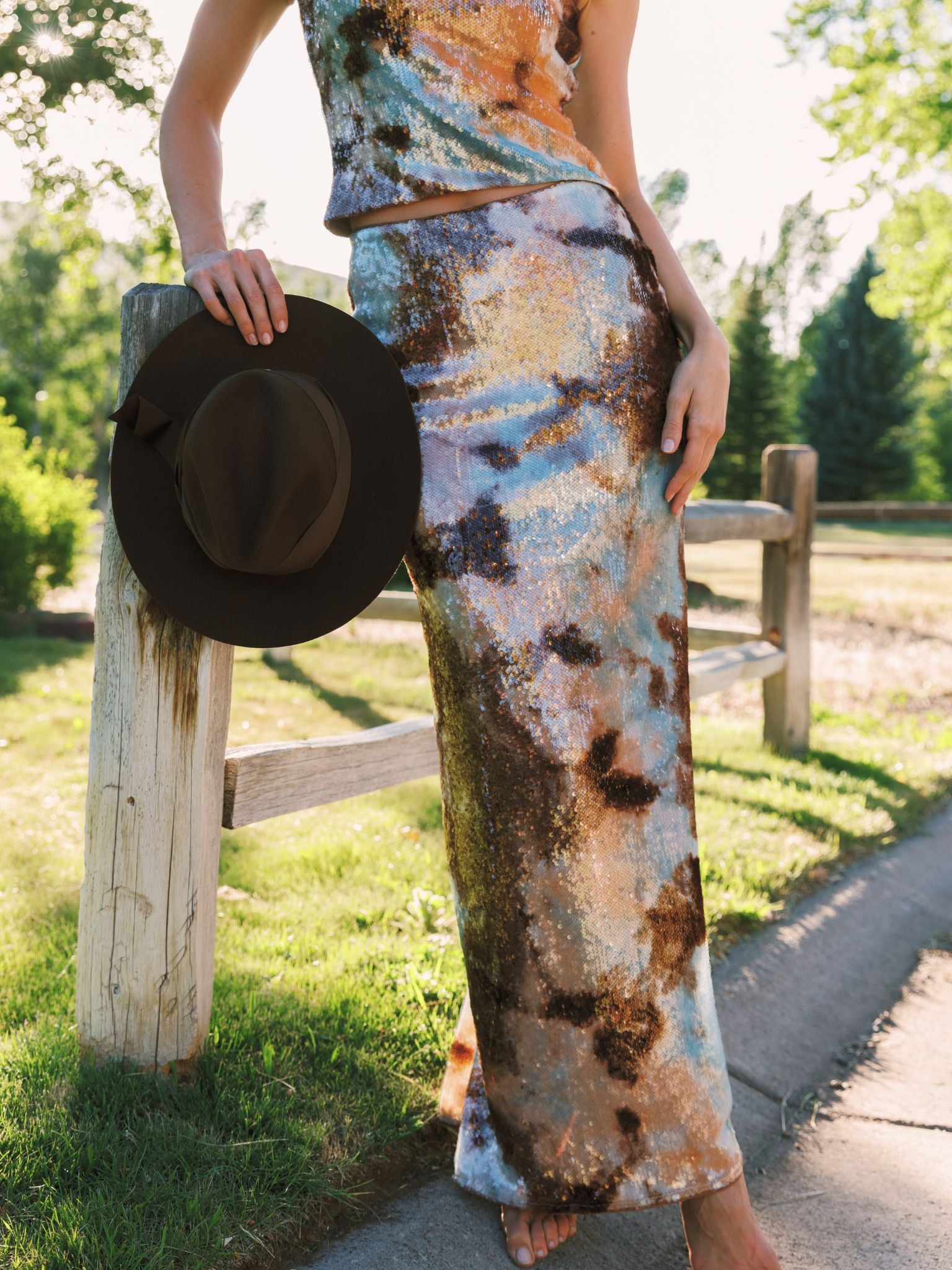 Paris Georgia Women's Mermaid Skirt - Saint Bernard