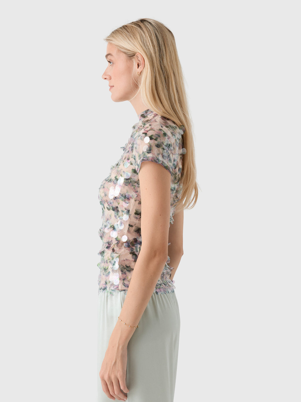 Paris Georgia Women's Mermaid Tee - Saint Bernard