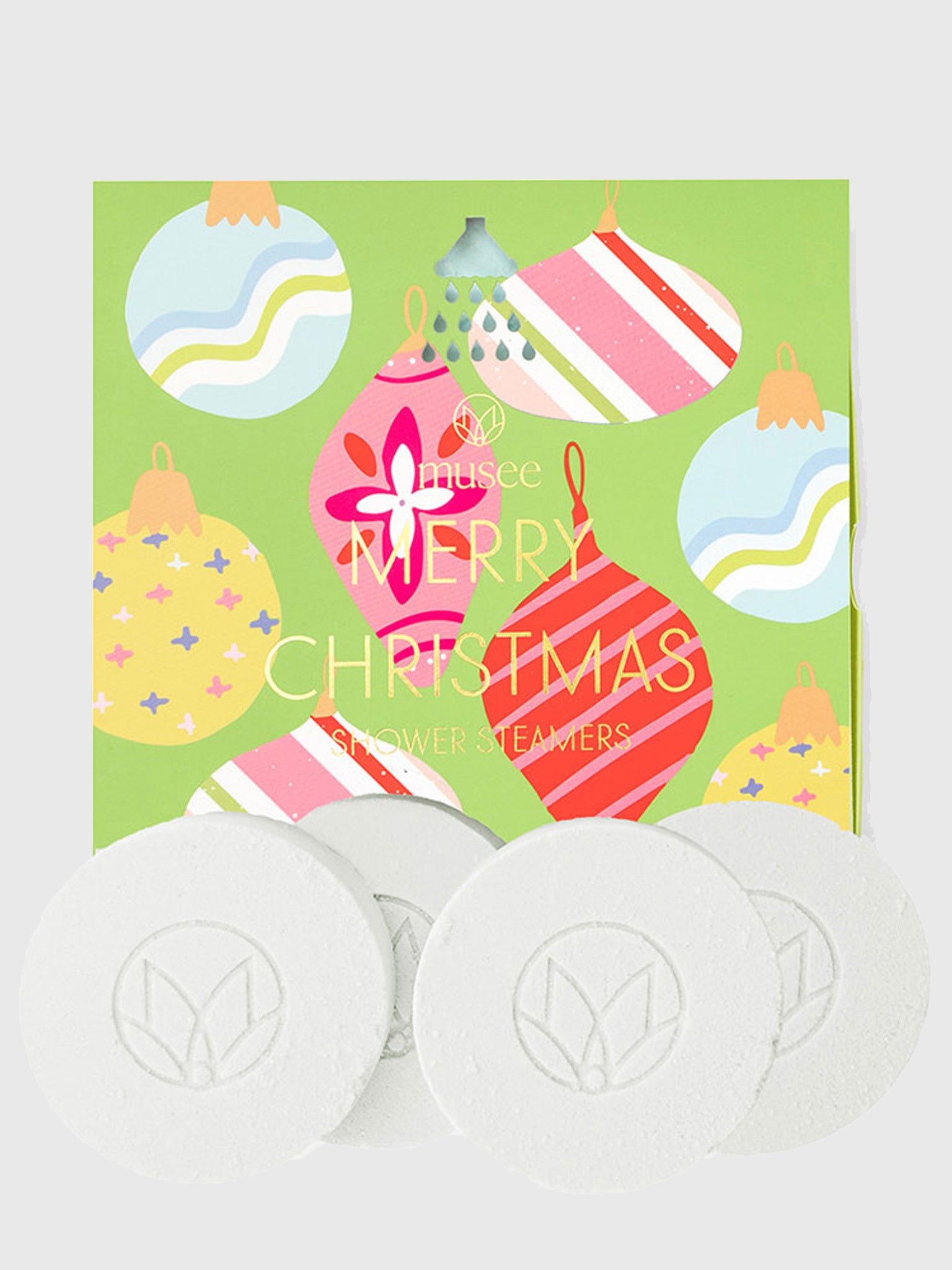 Musee Merry Christmas Shower Steamers