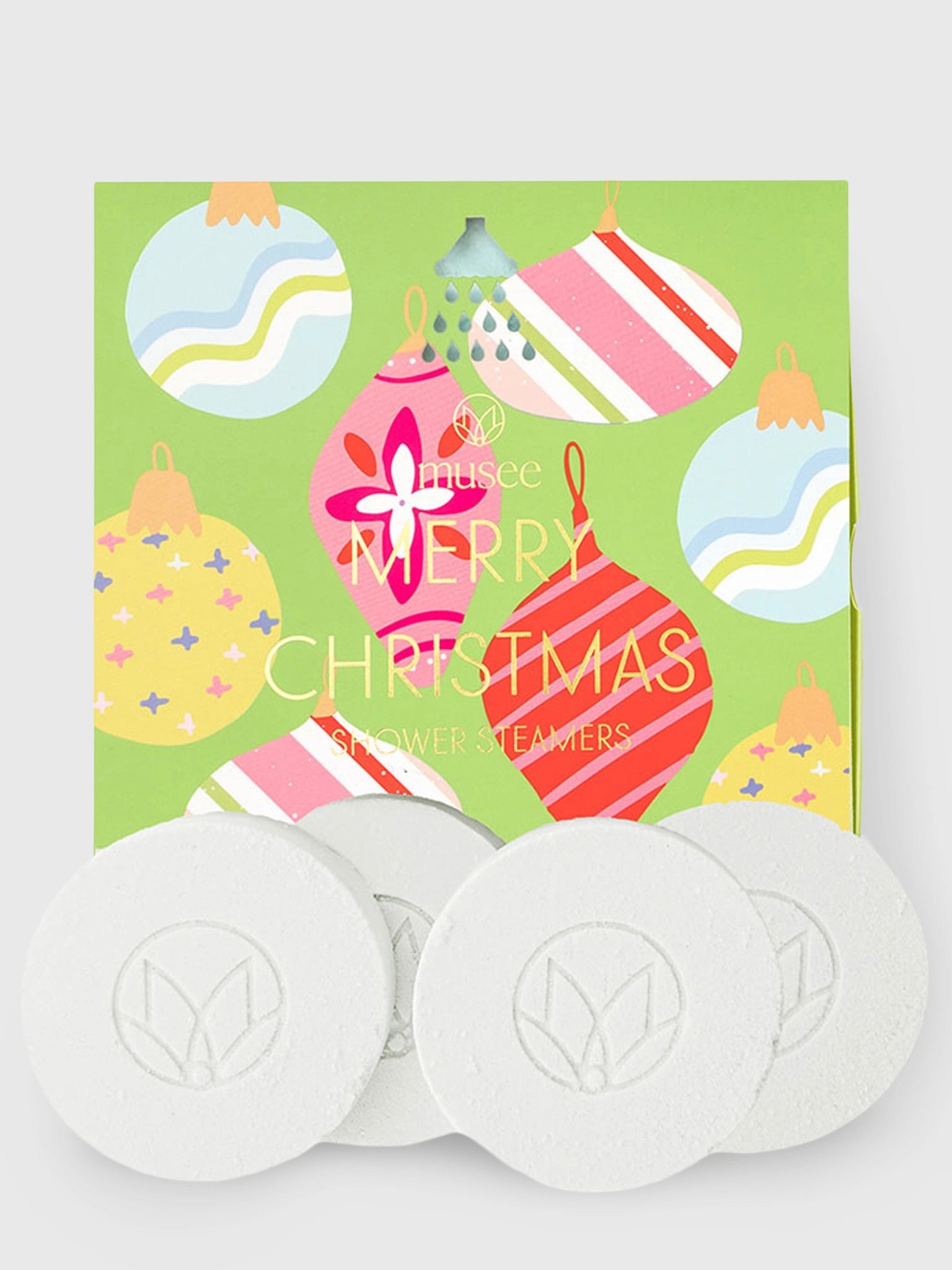 Musee Merry Christmas Shower Steamers - Saint Bernard