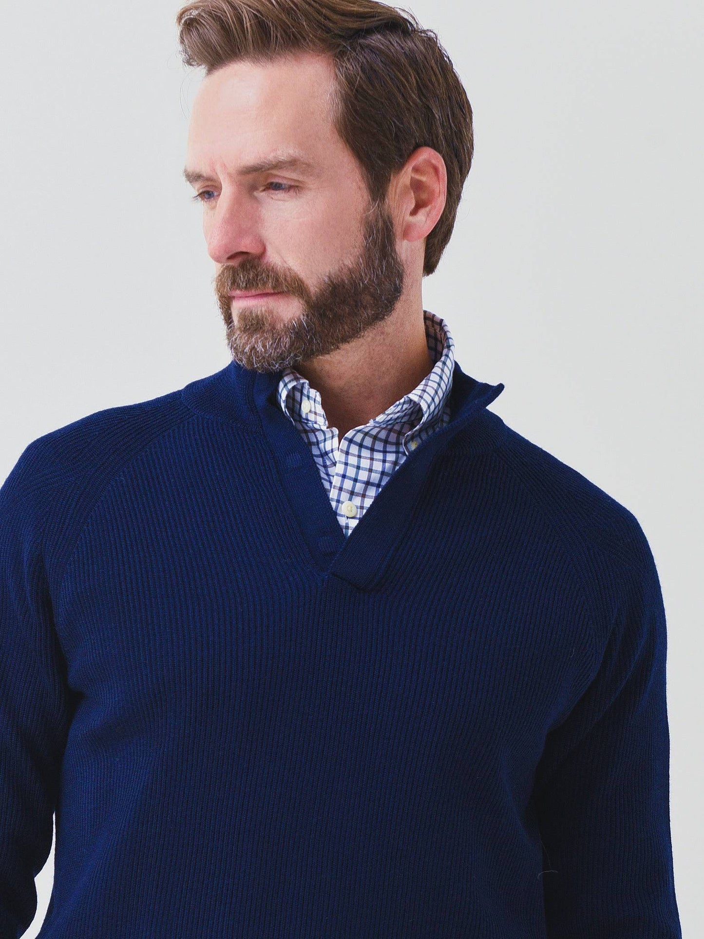 Peter Millar Crown Men's Après Ski Sweater - Saint Bernard