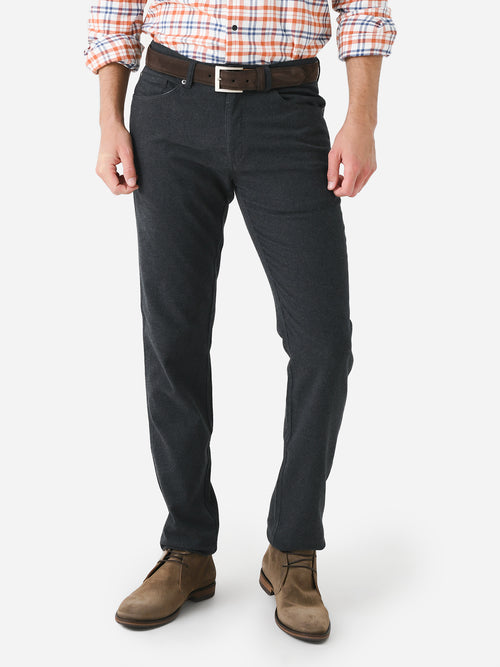 Peter Millar Crown Men's Mountainside Flannel Five-Pocket Pant