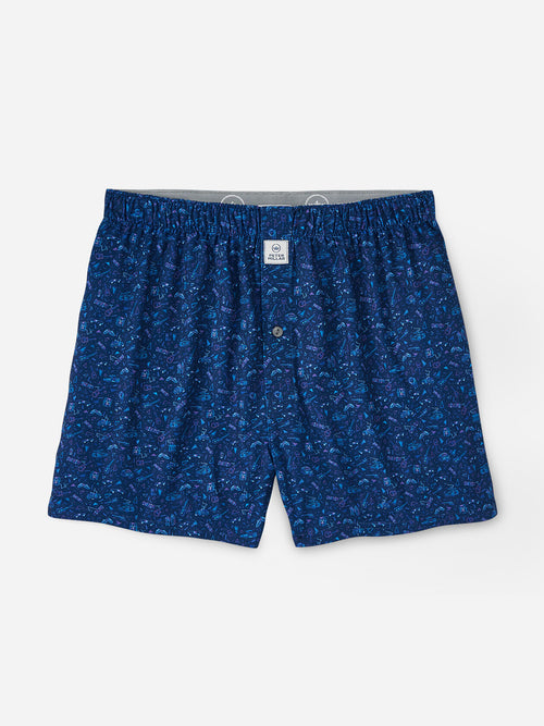 Peter Millar Crown Sport Men's 1985 Performance Boxer Short
