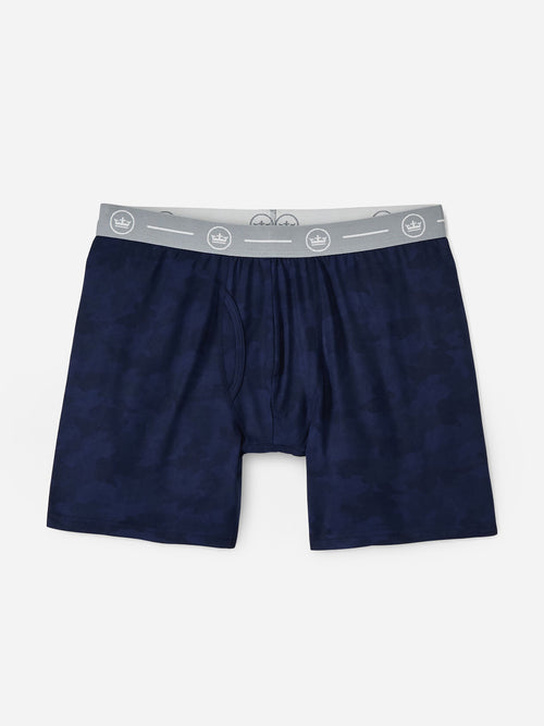 Peter Millar Crown Sport Men's Aurora Camo Performance Boxer Brief
