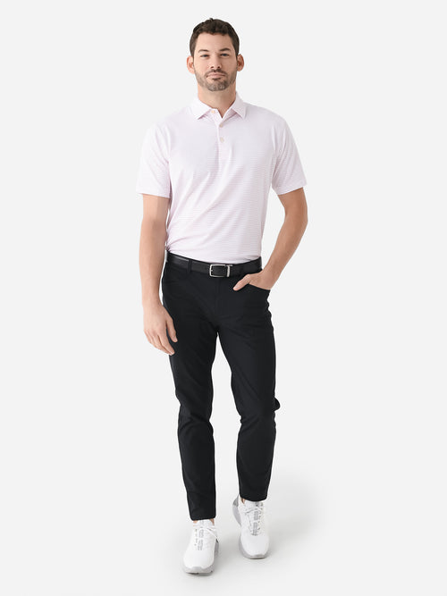 Peter Millar Crown Sport Men's Hemlock Performance Jersey Polo