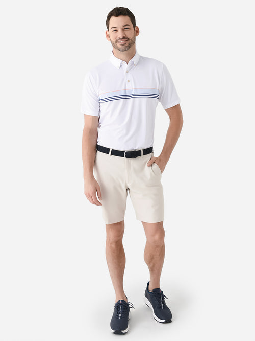 Peter Millar Crown Sport Men's Wilburn Performance Jersey Polo