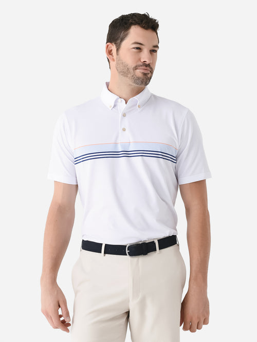 Peter Millar Crown Sport Men's Wilburn Performance Jersey Polo