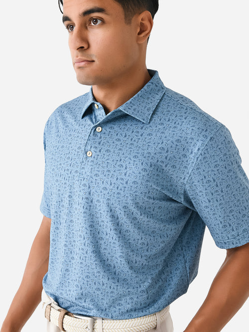 Peter Millar Crown Sport Men's Hole In One Performance Jersey Polo
