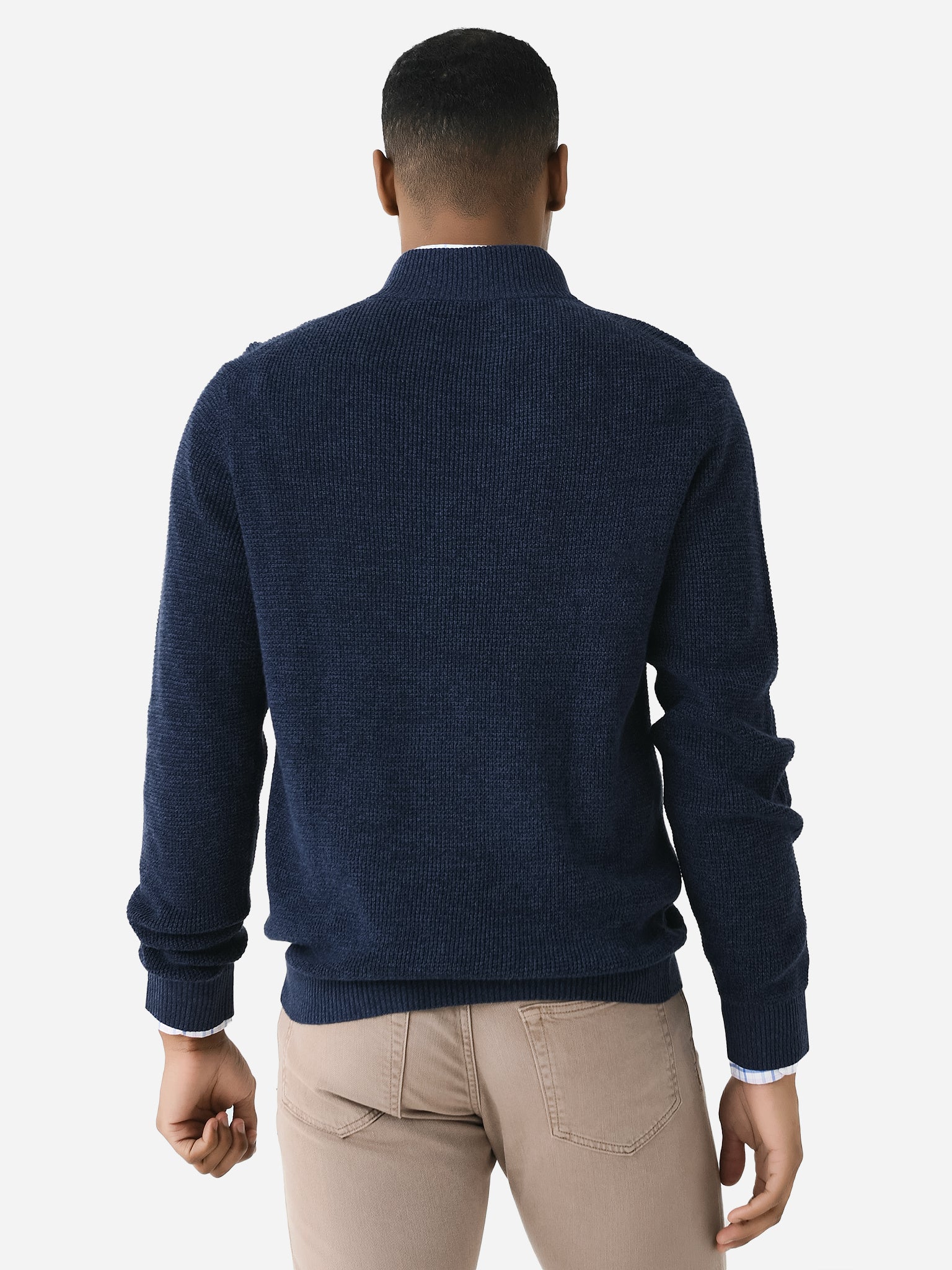 Peter Millar Crown Men's Kitts Twisted Quarter-Zip – Saint Bernard