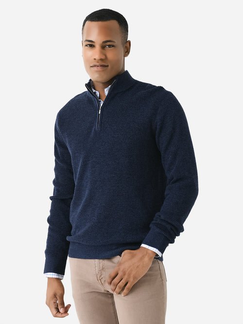Peter Millar Crown Men's Kitts Twisted Quarter-Zip