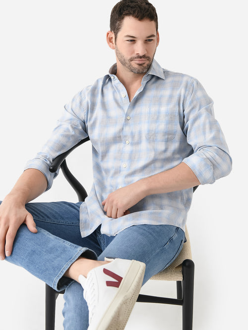 Peter Millar Crown Men's Merritt Cotton Sport Shirt