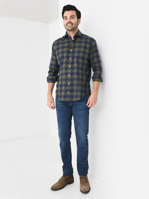 Peter Millar Crown Men's Thorp Cotton Sport Shirt