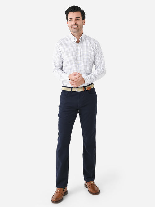 Peter Millar Crown Men's Fenton Cotton-Stretch Sport Shirt