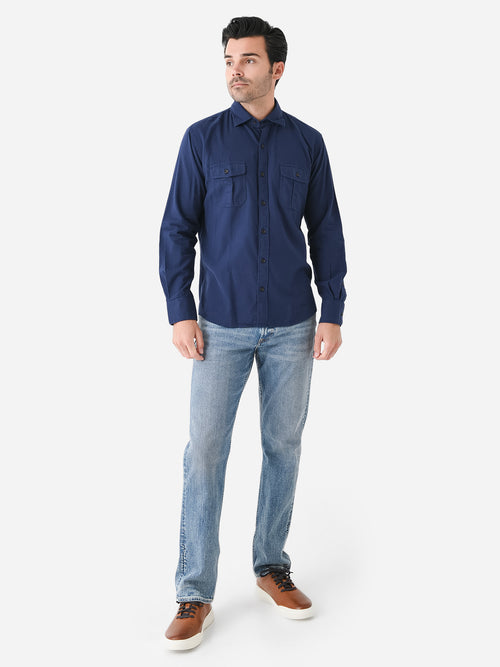Peter Millar Crown Men's Fallside Cotton Sport Shirt