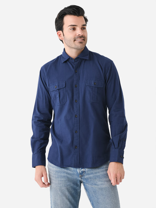 Peter Millar Crown Men's Fallside Cotton Sport Shirt