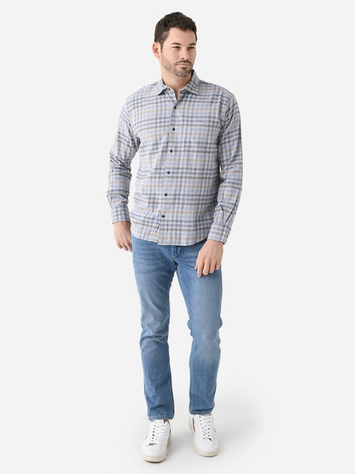 Peter Millar Crown Men's Hill Point Cotton Sport Shirt