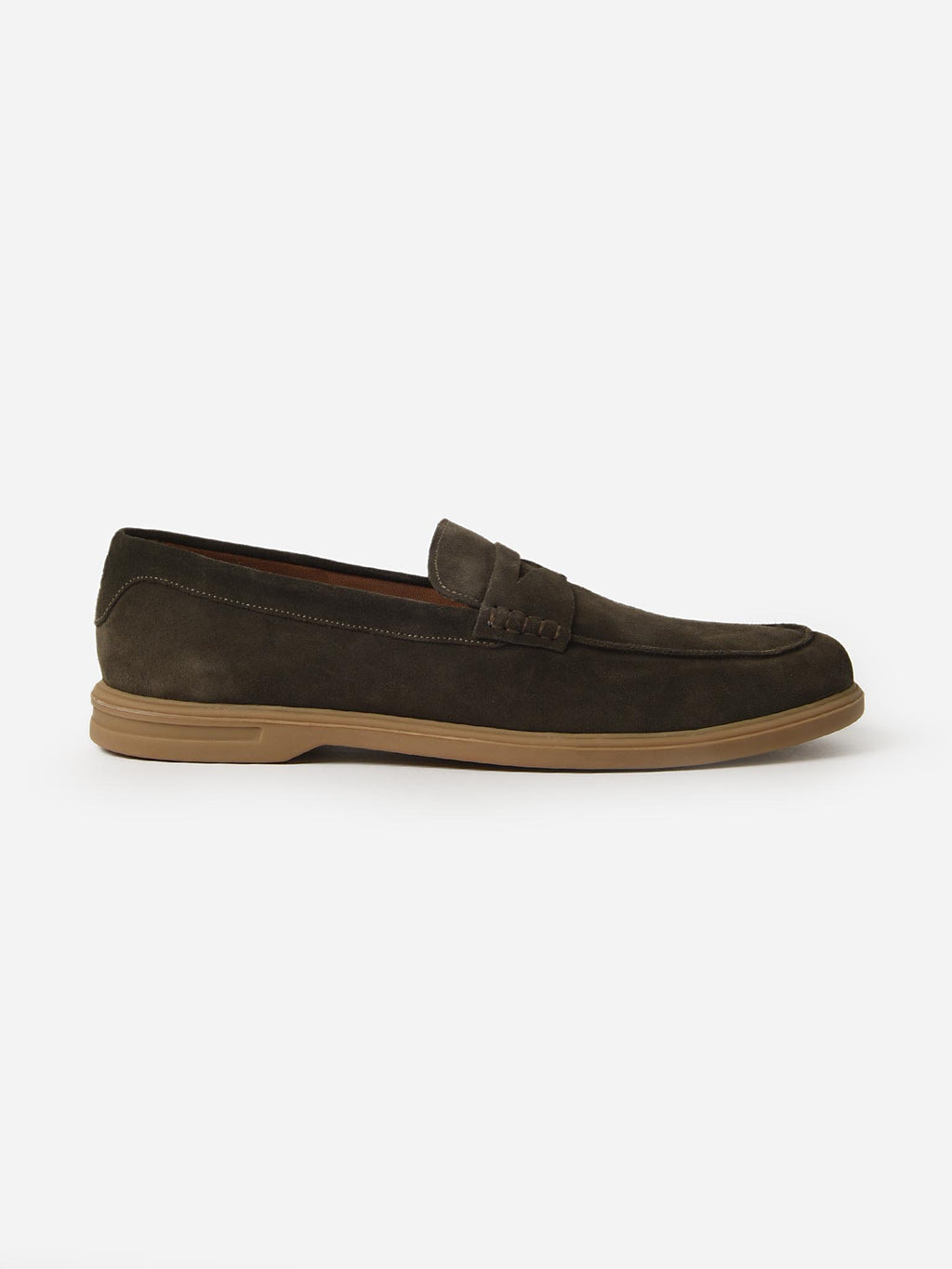 Peter Millar Crown Crafted Men's Excursionist Penny Loafer - Saint Bernard
