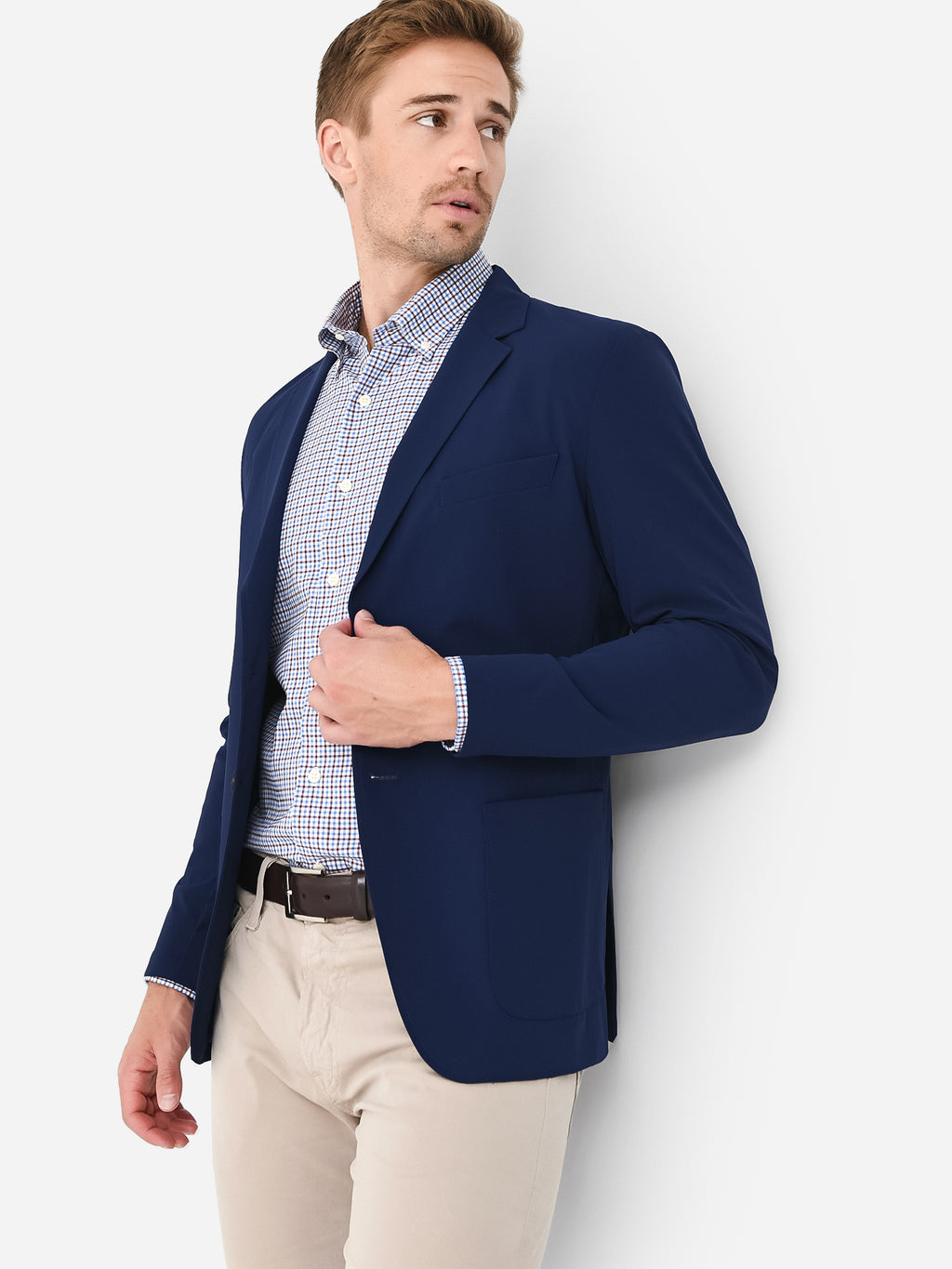 Peter Millar Crown Crafted Men's Blade Performance Blazer - Saint Bernard