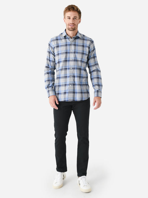 Peter Millar Crown Crafted Men's Coulter Italian Flannel Sport Shirt