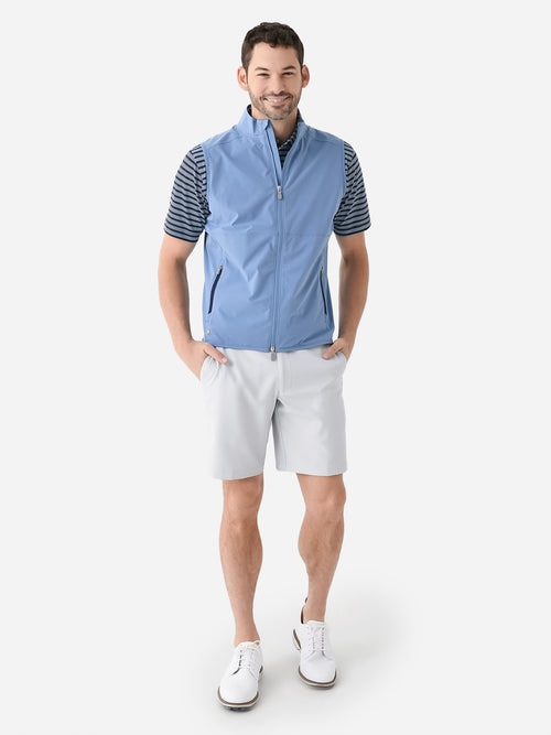 Peter Millar Crown Crafted Men's Flex Adapt Full-Zip Vest