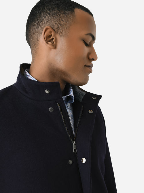 Peter Millar Crown Men's Crown Flex Fleece City Coat