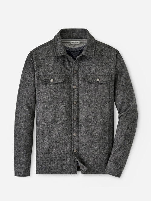 Peter Millar Crown Men's Yorkshire Wool Shirt Jacket