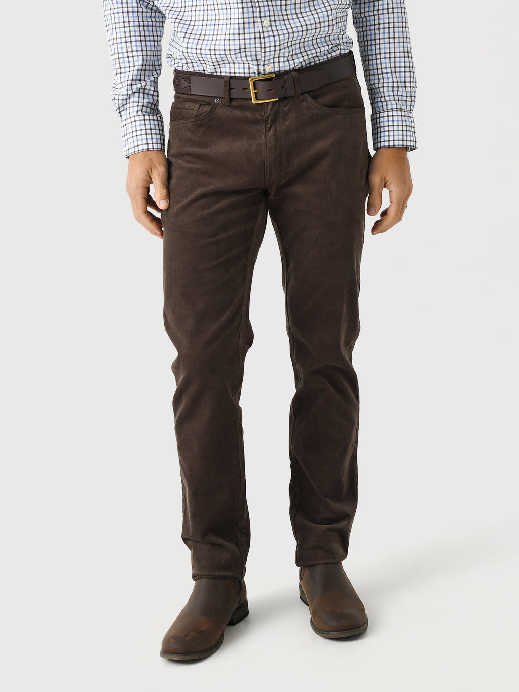 Peter Millar Crown Men's Superior Soft Corduroy Five-Pocket Pant - Saint Bernard