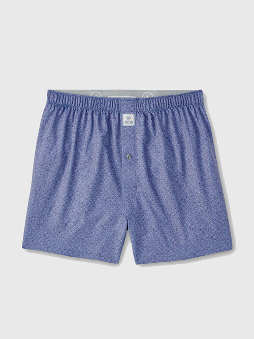 Peter Millar Crown Sport Men's Piña Skullada Performance Boxer Short