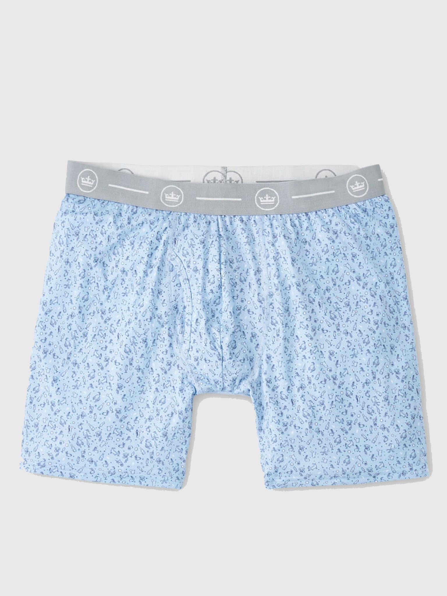 Peter Millar Crown Sport Men's Hair Of The Dog Performance Boxer Brief - Saint Bernard