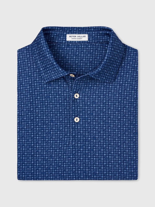 Peter Millar Crown Sport Men's Take A Chance Performance Jersey Polo