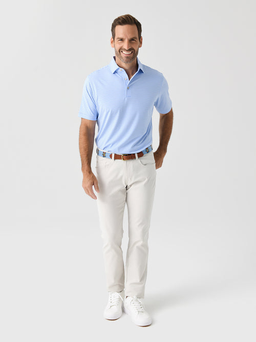 Peter Millar Crown Sport Men's Cedar Performance Jersey Polo