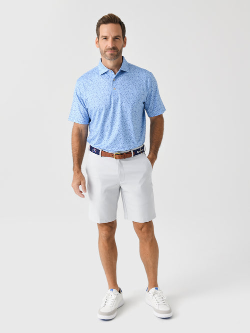 Peter Millar Crown Sport Men's Hair Of The Dog Performance Jersey Polo