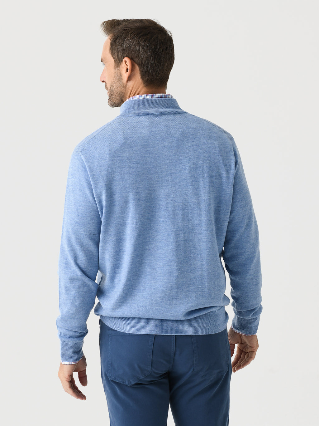Peter Millar Crown Men's Autumn Crest Quarter-Zip - Saint Bernard