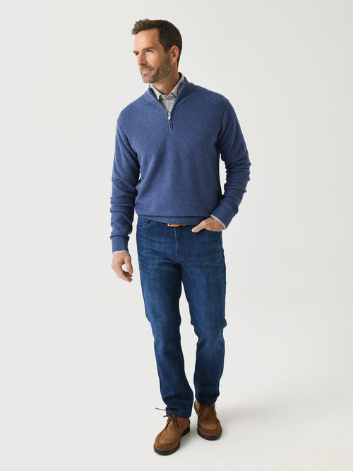 Peter Millar Crown Men's Nevis Twisted Quarter-Zip
