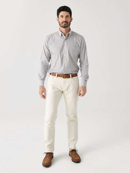 Peter Millar Crown Men's Hamilton Crown Lite Cotton-Stretch Sport Shirt