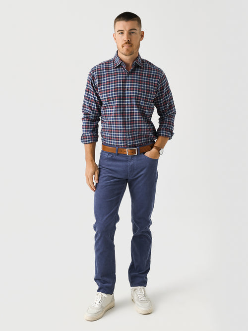 Peter Millar Crown Men's Gander Cotton Sport Shirt