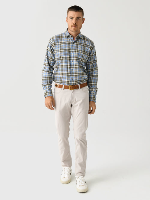 Peter Millar Crown Men's Whistler Cotton Sport Shirt