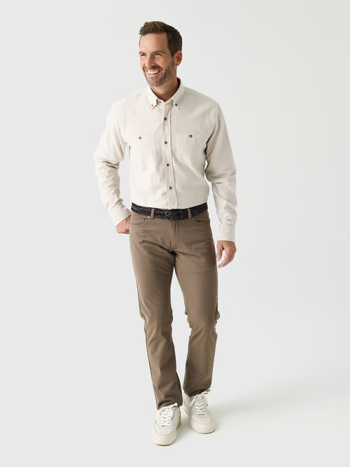 Peter Millar Crown Crafted Men's Delvin Twill Five-Pocket Pant