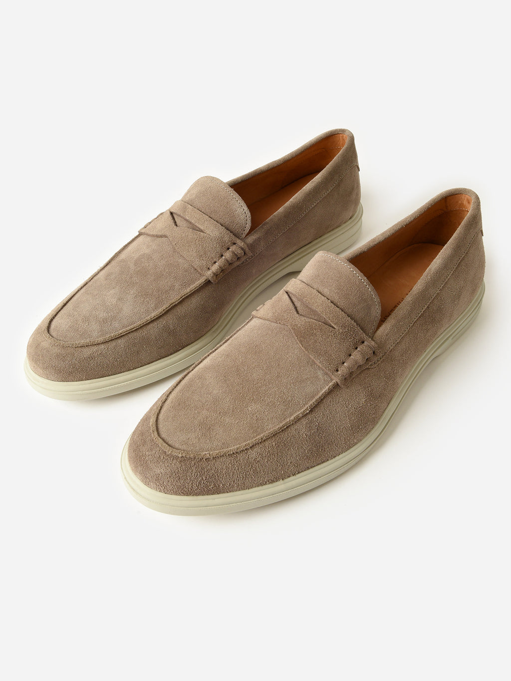 Peter Millar Crown Crafted Men's Excursionist Penny Loafer - Saint Bernard