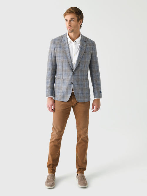 Peter Millar Crown Crafted Men's Callan Plaid Soft Jacket