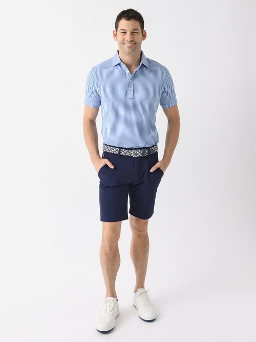 Peter Millar Crown Crafted Men's Mood Performance Mesh Polo