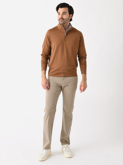 Peter Millar Crown Crafted Men's Stealth Performance Quarter-Zip