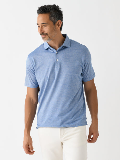 Peter Millar Crown Crafted Men's Excursionist Flex Short Sleeve Polo
