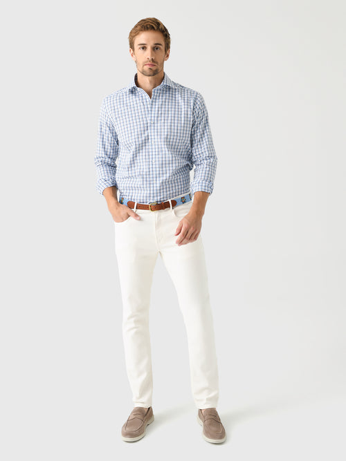 Peter Millar Crown Crafted Men's Howgill Cotton Sport Shirt