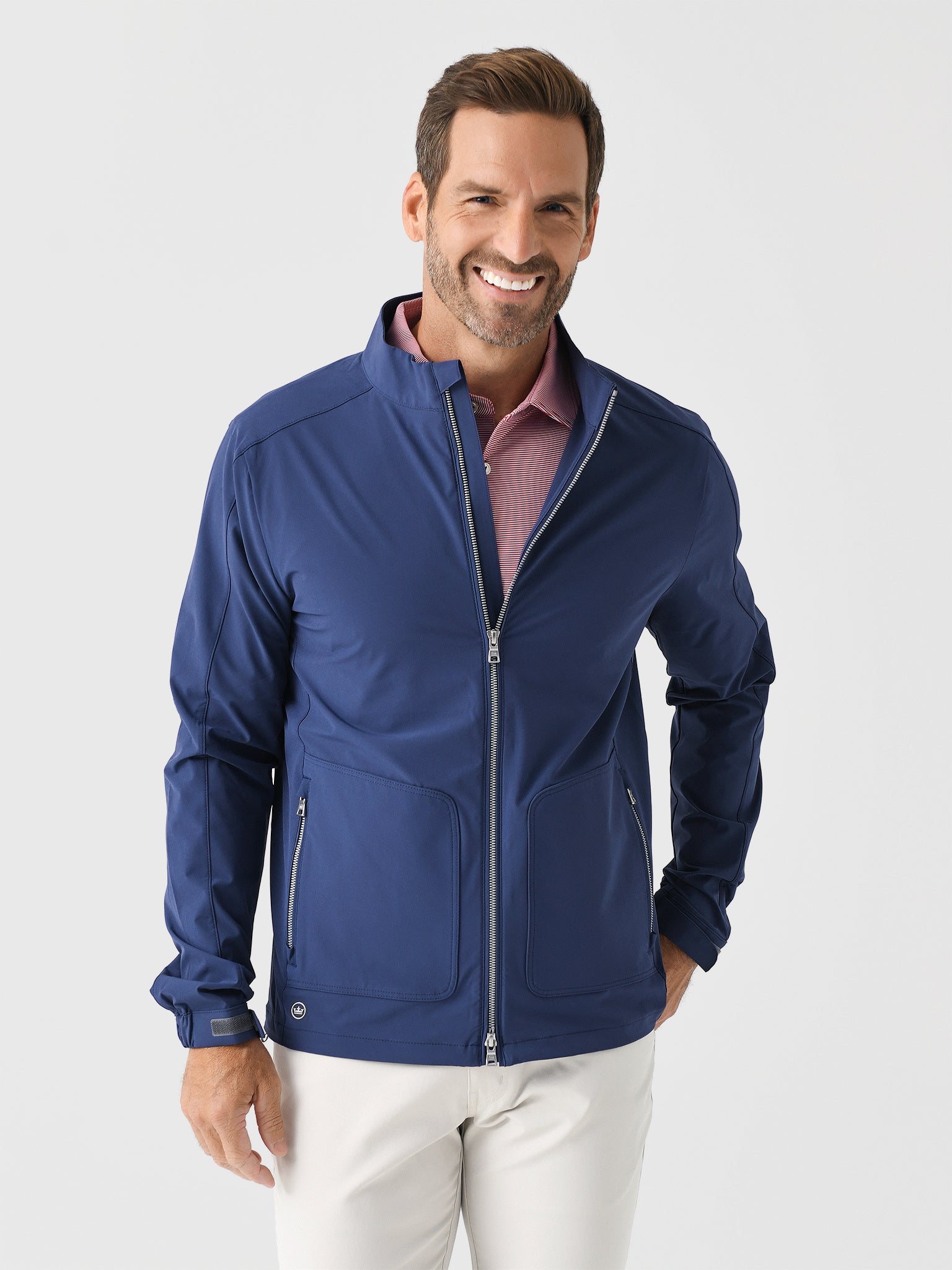 Peter Millar Crown Crafted Men's Contour Jacket - Saint Bernard