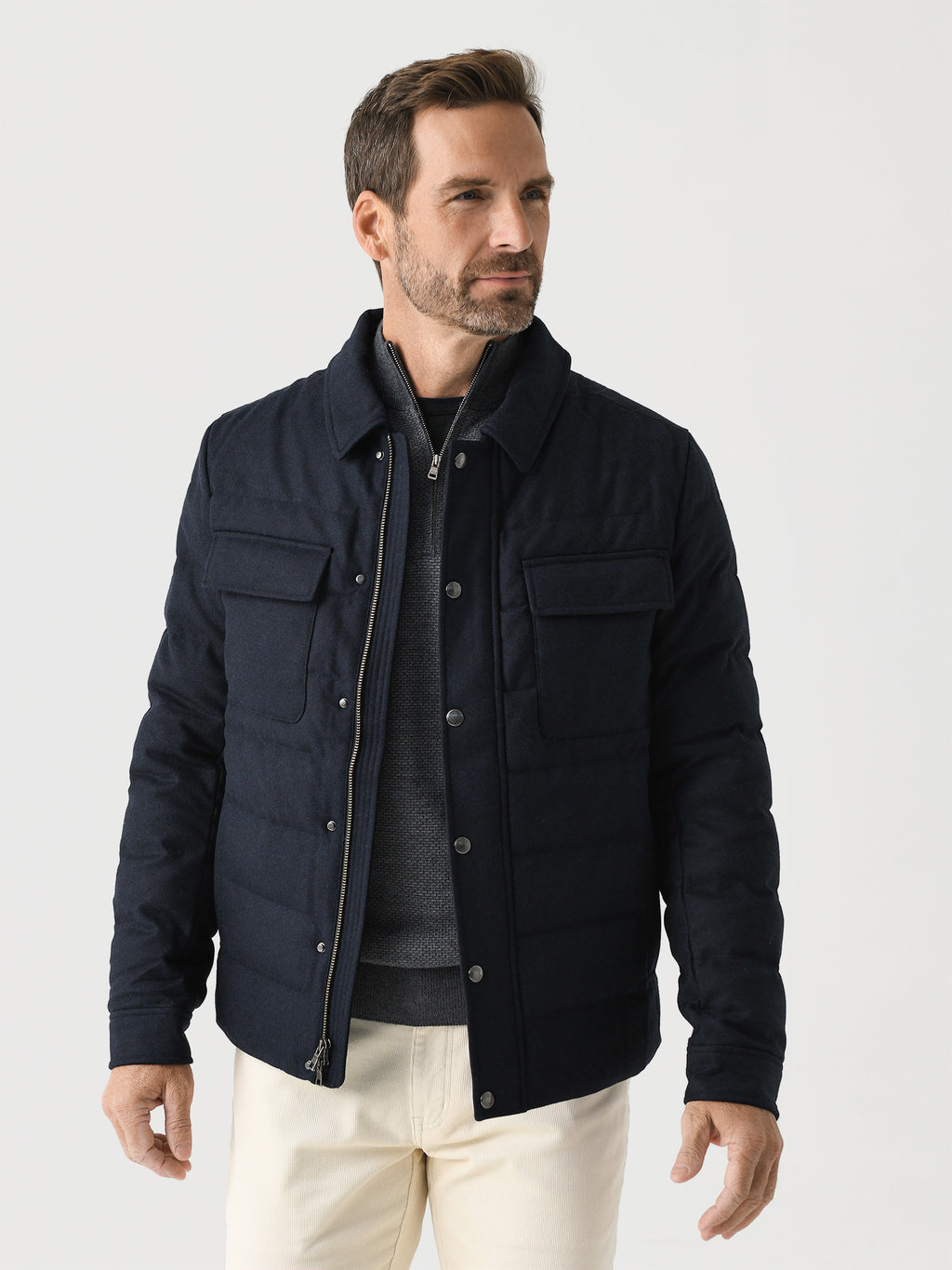 Peter Millar Crown Crafted Men's Davos Jacket - Saint Bernard